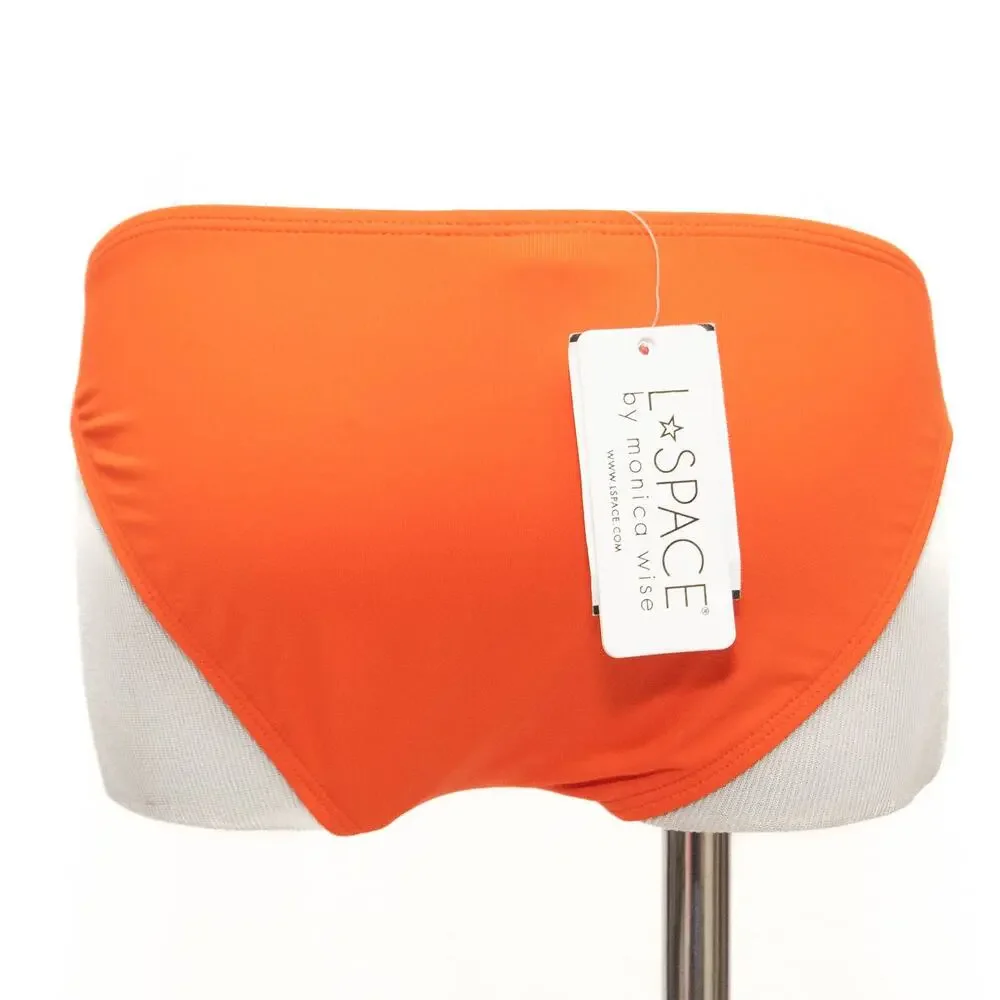 New L. Space Sandy Orange Bikini Bottoms Size XS